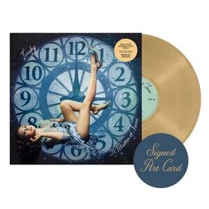 Laufey - A Matter of Time; Morning Edition Gold LP + Signed Art Card IN HAND